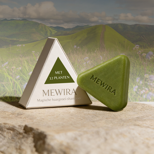 MEWIRA - Koreaanse haargroei-zeep met 12 planten