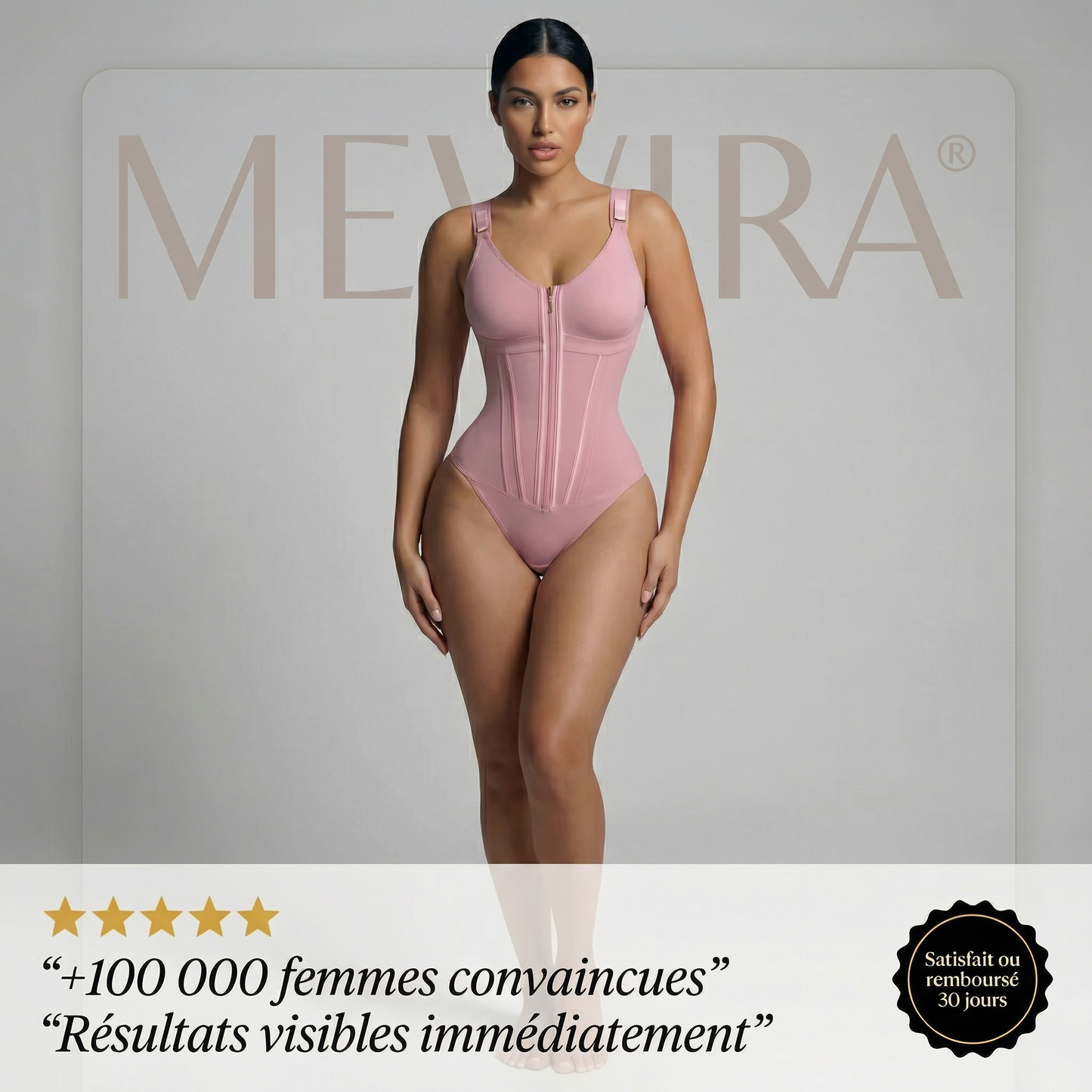 Mewira - La gaine sensuelle pro avec soutien-gorge intégré