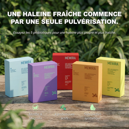 Mewira - Spray buccale probiotique